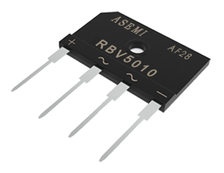 RBV5010,RBV5008,RBV5006,RBV5004,RBV5002,  ASEMI整流橋 自帶散熱片