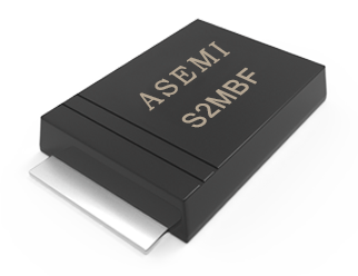 [S2M-SMBF] S2MBF/S2KBF/S2BJF/S2GBF/S2DBF, ASEMI貼片整流二極管